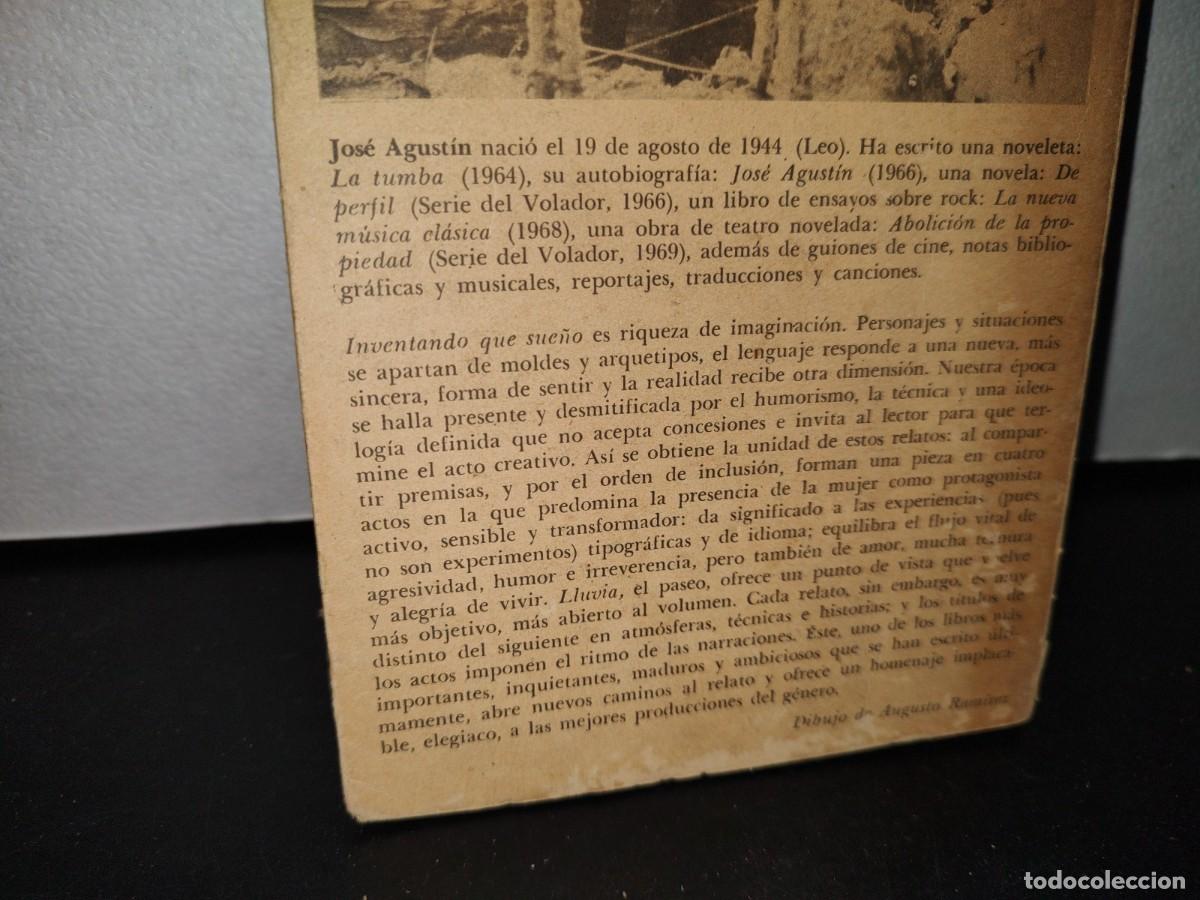 Libros de segunda mano: 52- INVENTANDO QUE SUE&Ntilde;O - JOS&Eacute; AGUST&Iacute;N - 1970 - Foto 3
