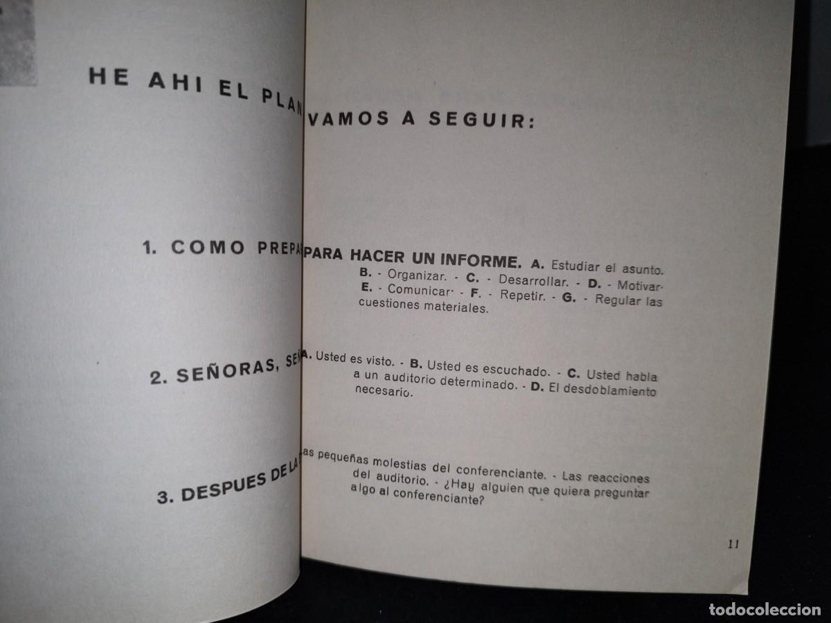 Libros de segunda mano: 52- C&Oacute;MO APRENDER A HABLAR EN P&Uacute;BLICO - ANDR&Eacute; CONQUET - Foto 5