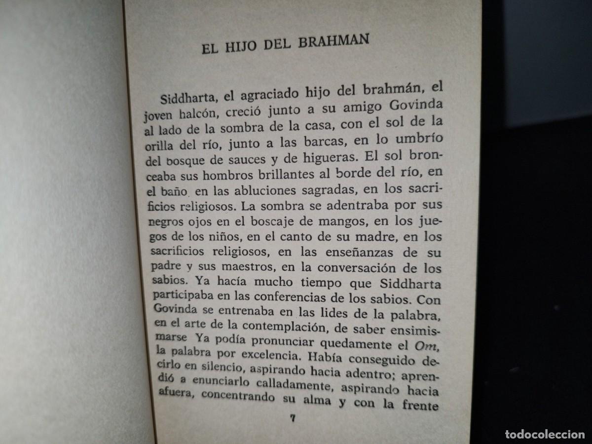Libros de segunda mano: 52- SIDDHARTA - HERMANN HESSE - Foto 5