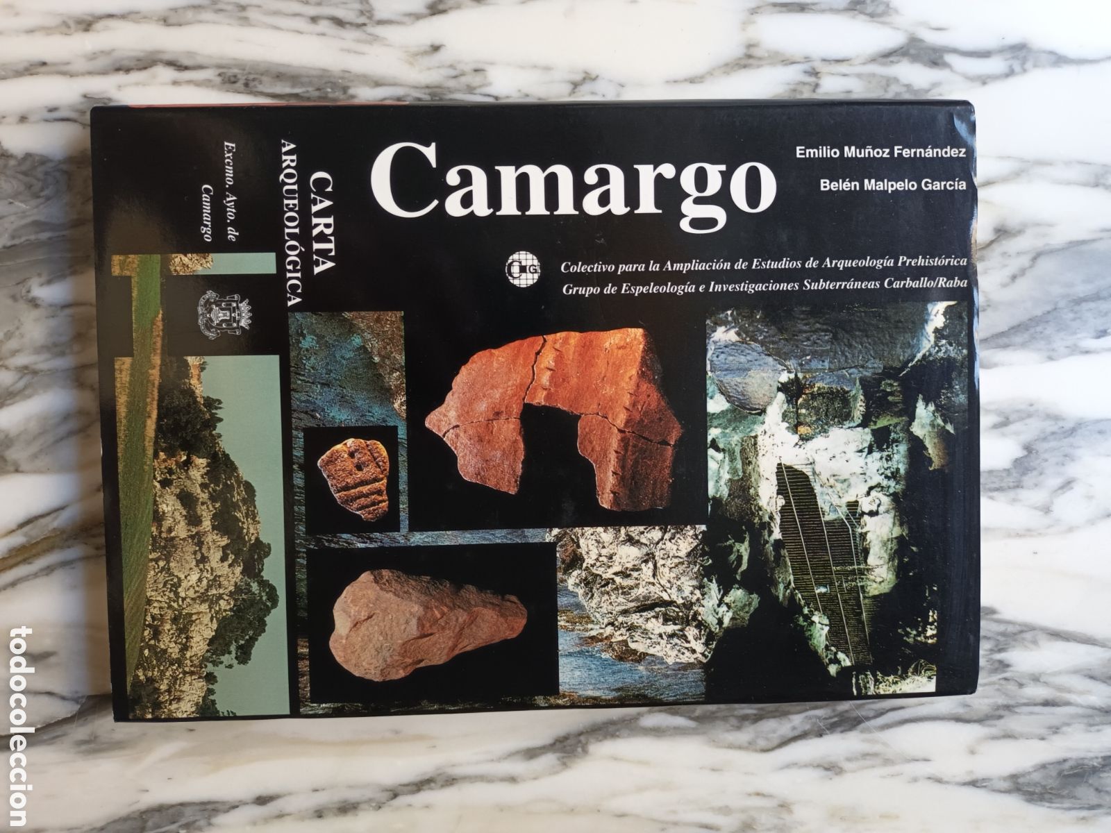 Libros de segunda mano: CARTA ARQUEOL&Oacute;GICA DE CAMARGO - EMILIO MU&Ntilde;OZ FERN&Aacute;NDEZ Y BELEN MALPELO GARC&Iacute;A