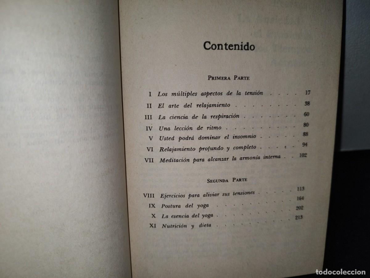Libros de segunda mano: 52- RENUEVE SU VIDA PRACTICANDO YOGA - INDRA DEVI - 1968 - Foto 6
