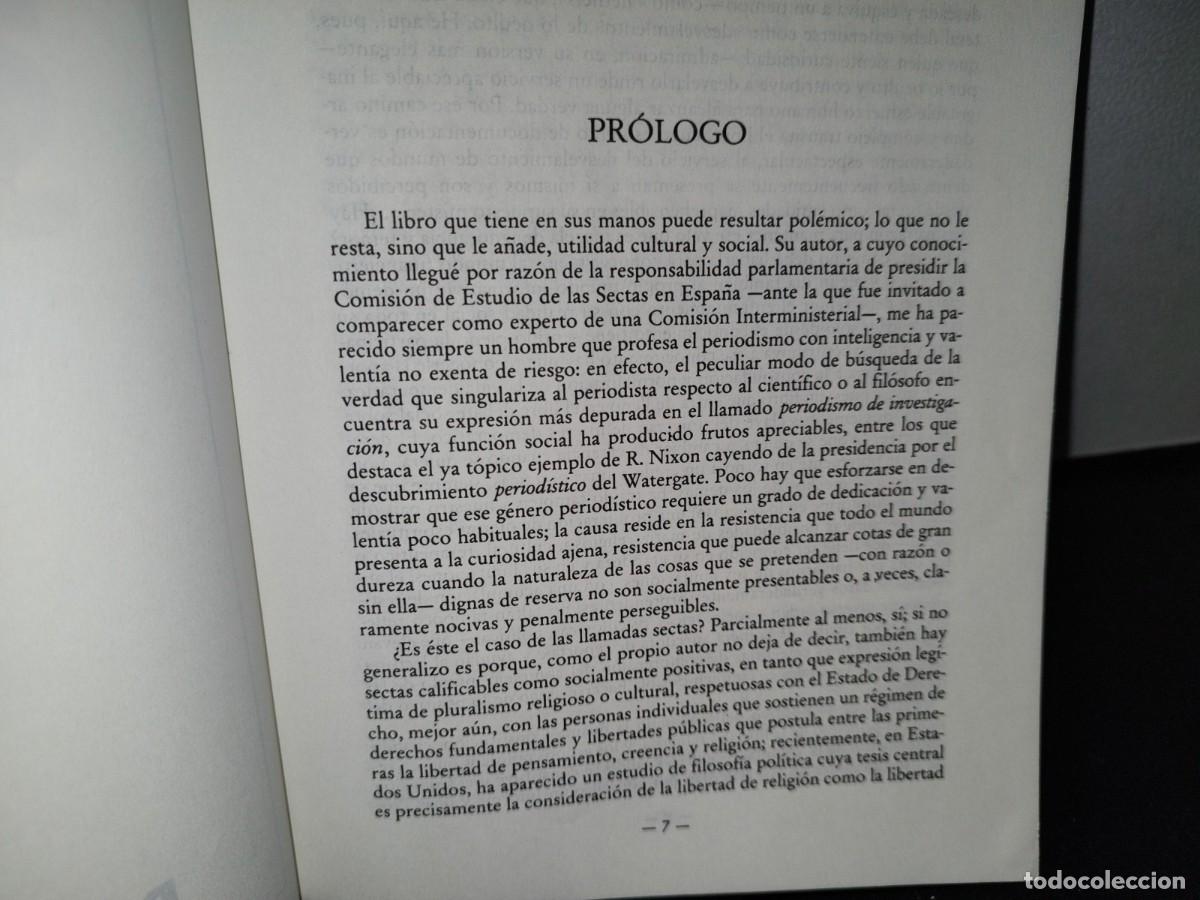 Libros de segunda mano: 52- EL PODER DE LAS SECTAS - PEPE RODR&Iacute;GUEZ - Foto 5