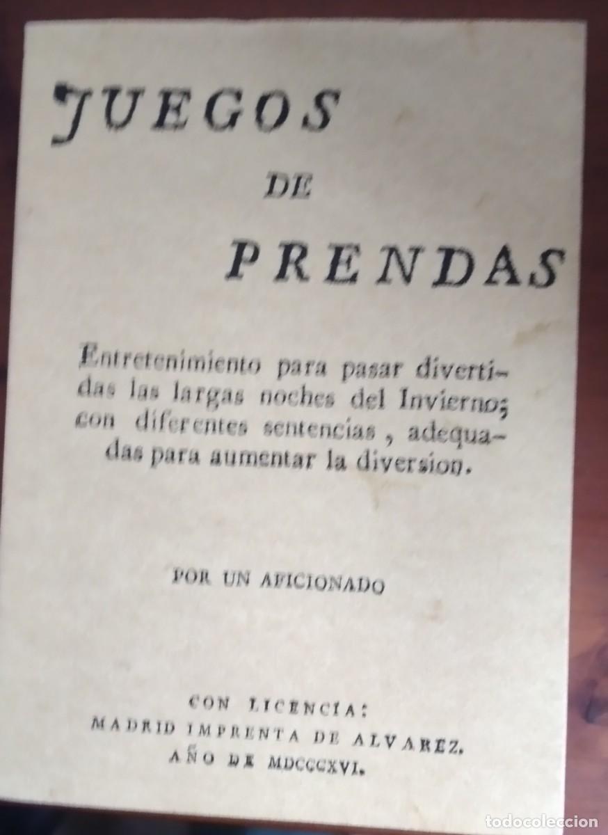 Second hand books: Juegos De Prendas. Entretenimiento para pasar divertidas noches ...