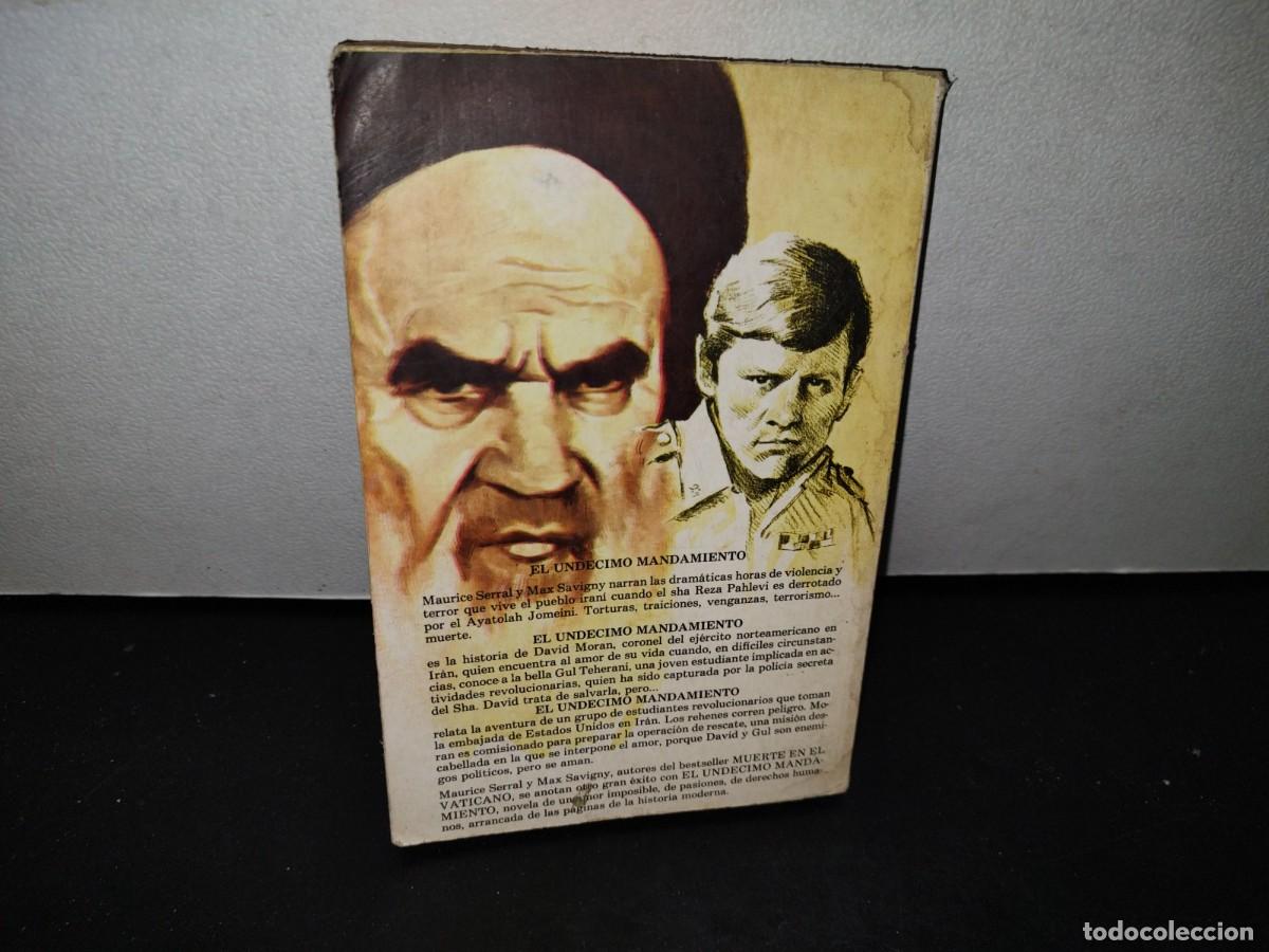 Libros de segunda mano: 53- EL UND&Eacute;CIMO MANDAMIENTO - MAURICE SERRAL - Foto 3