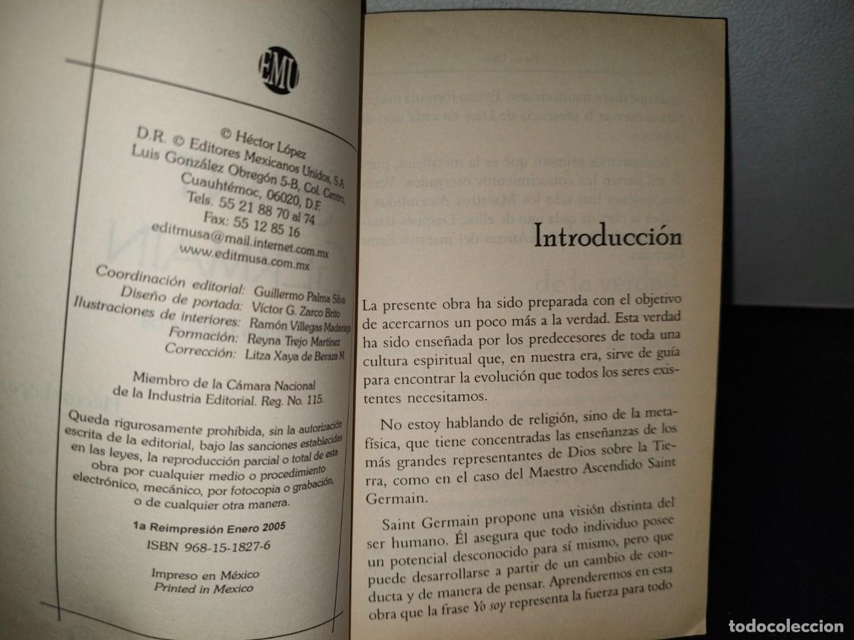 Libros de segunda mano: 53- Saint Germain. Mensajes M&aacute;gicos - H&eacute;ctor L&oacute;pez - Foto 3