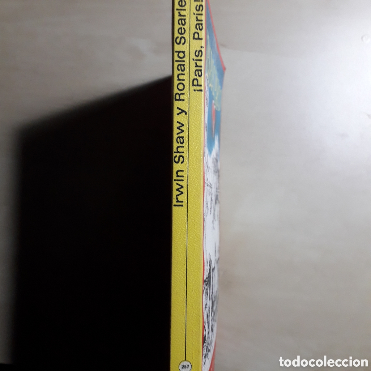 Libros de segunda mano: Irwin Shaw y Ronald Searle: &iexcl;Paris, Paris! P&J, BCN, 1981 - Foto 3