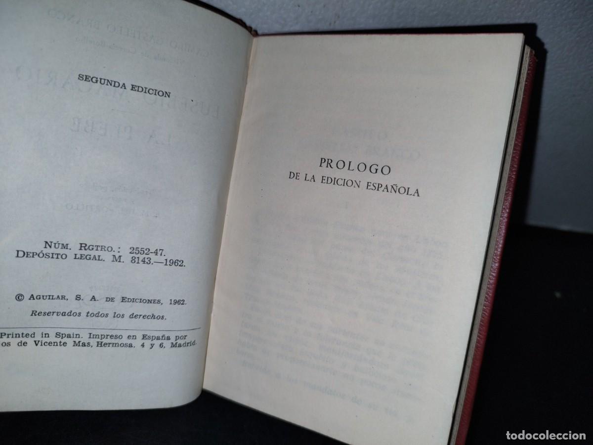 Libros de segunda mano: 53- EUSEBIO MACARIO / LA PLEBE - CAMILO CASTELLO BRANCO. EDICIONES CRISOL - 1962 - Foto 4