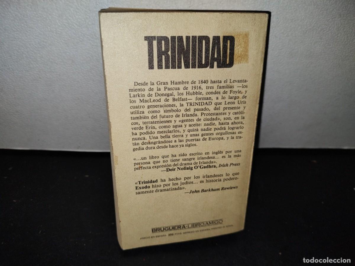 Libros de segunda mano: 53- TRINIDAD - LEON URIS - BRUGUERA LIBROAMIGO - Foto 3
