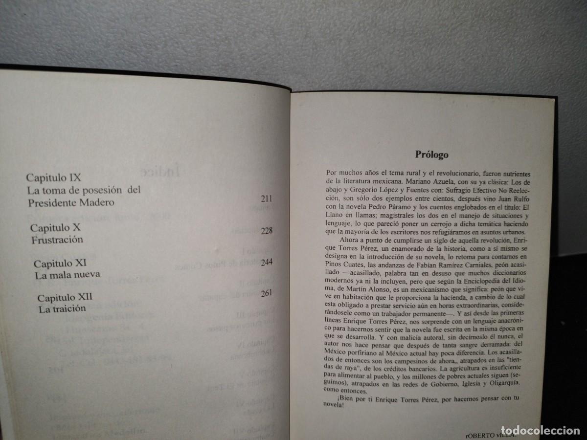 Libros de segunda mano: 53- PINOS CUATES - ENRIQUE TORRES P&Eacute;REZ - Foto 4