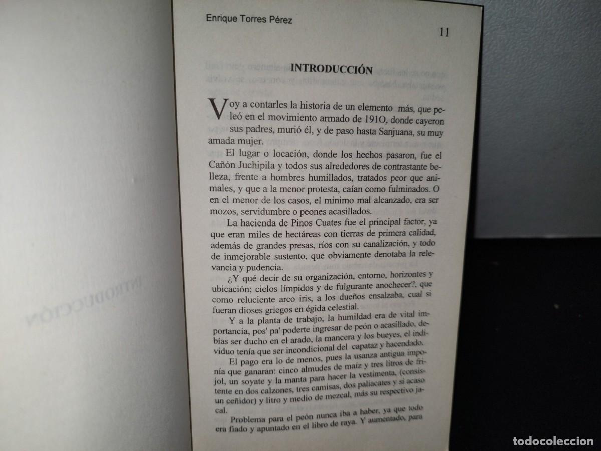Libros de segunda mano: 53- PINOS CUATES - ENRIQUE TORRES P&Eacute;REZ - Foto 5