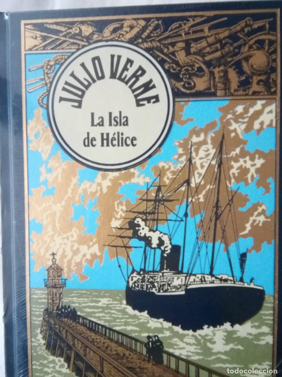 Libros de segunda mano: LA ISLA DE H&Eacute;LICE- JULIO VERNE PRECINTADO - Foto 1