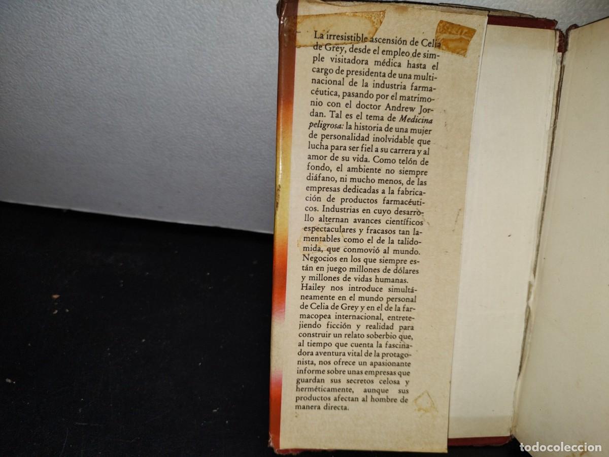 Libros de segunda mano: 53- MEDICINA PELIGROSA - ARTHUR HAILEY - Foto 3