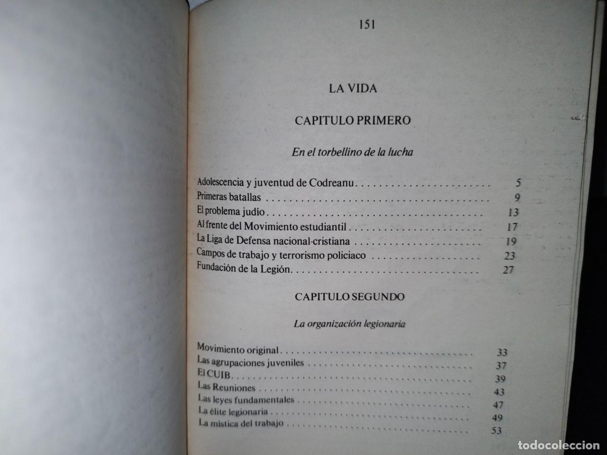Libros de segunda mano: 53- CORNELIU CODREANU. EL CAPIT&Aacute;N - CARLO SBURLATI - 70S - 80S - Foto 4
