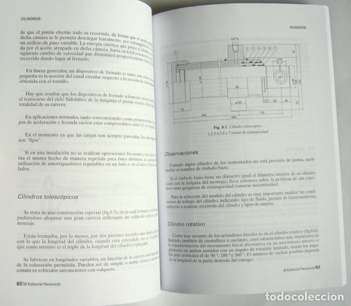 Libros de segunda mano: OLEOHIDRAULICA - CONCEPTOS BASICOS - E. CARNICERO ROYO Y C. MAINAR HASTA - EDIT. PARANINFO - Foto 4