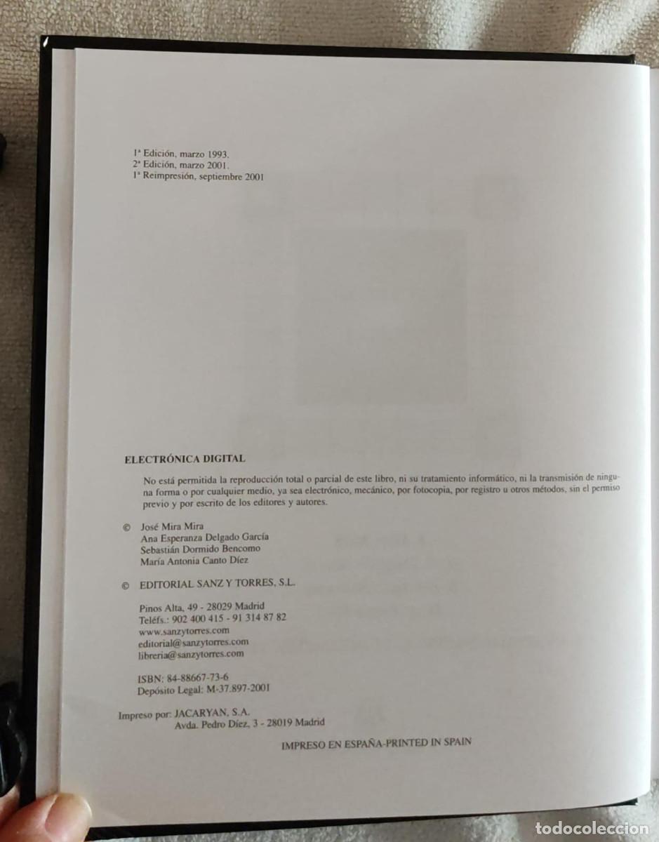 Libros de segunda mano: ELECTRONICA DIGITAL. - Foto 4