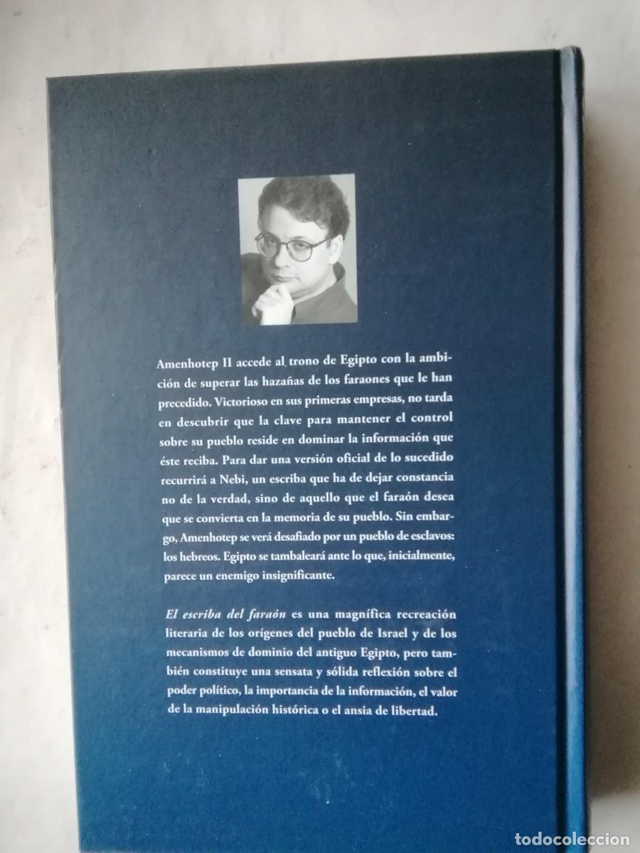 Libros de segunda mano: EL ESCRIBA DEL FARA&Oacute;N - C&Eacute;SAR VIDAL - Foto 2