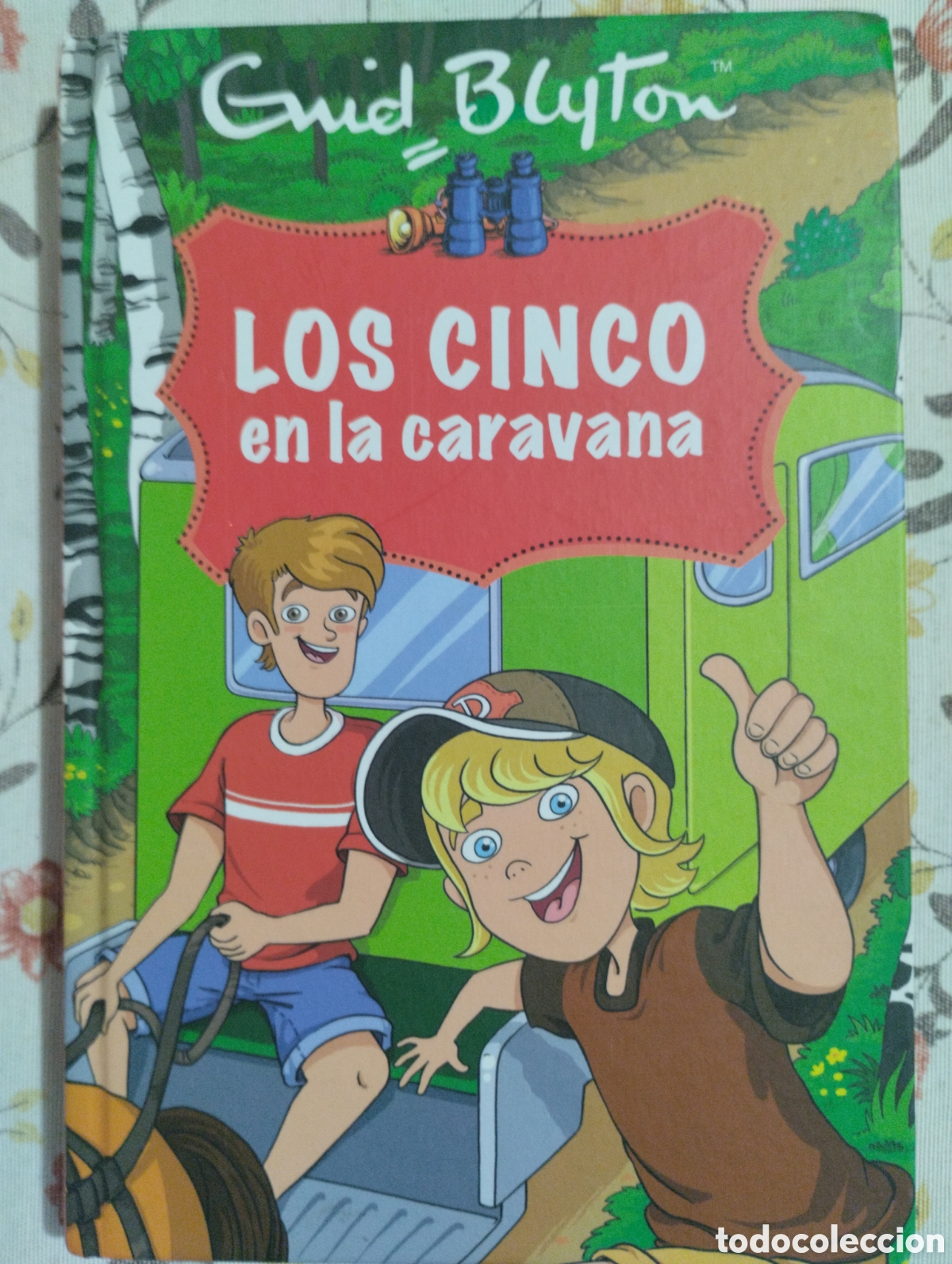 Libros de segunda mano: Enid Blyton. Los cinco en la caravana - Foto 1