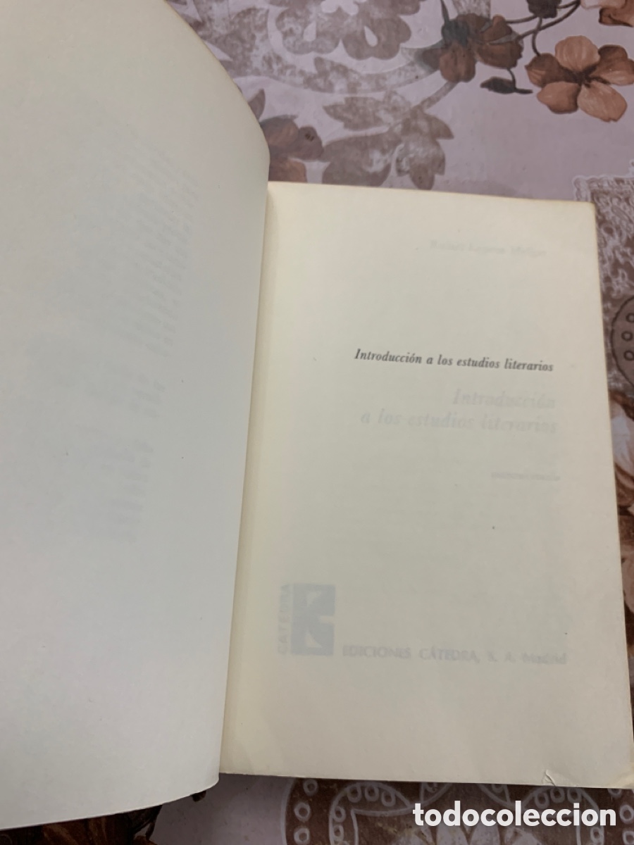 Libros de segunda mano: Introducci&oacute;n a los estudios literarios. Rafael Lapesa Melgar. - Foto 4