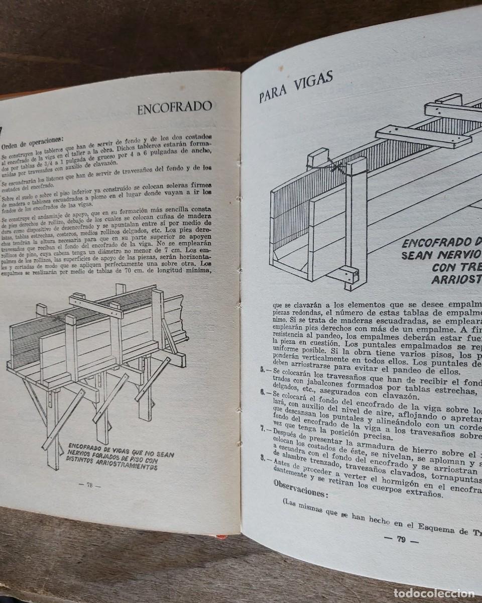 Libros de segunda mano: Pr&aacute;ctica constructiva, 1958, 214 p&aacute;ginas, con ilustraciones - Foto 3