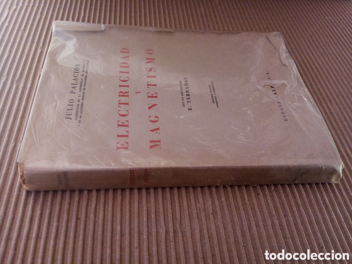 Libros de segunda mano: Electricidad y Magnetismo -Julio Palacios- - Foto 2