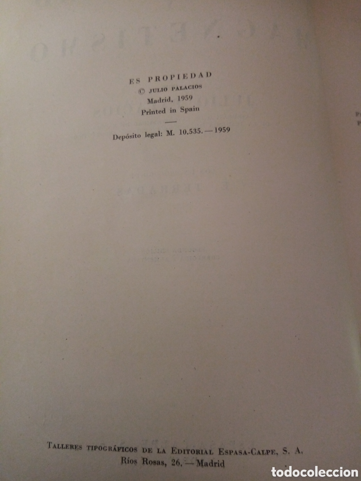 Libros de segunda mano: Electricidad y Magnetismo -Julio Palacios- - Foto 5
