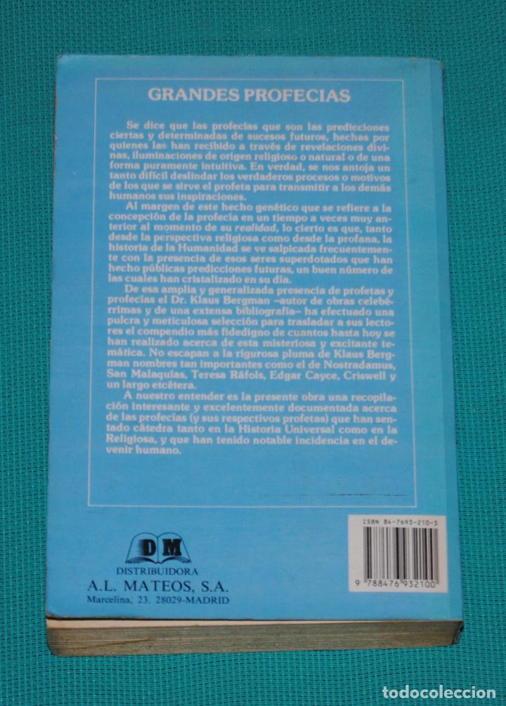 Libros de segunda mano: Grandes profecias - Foto 2