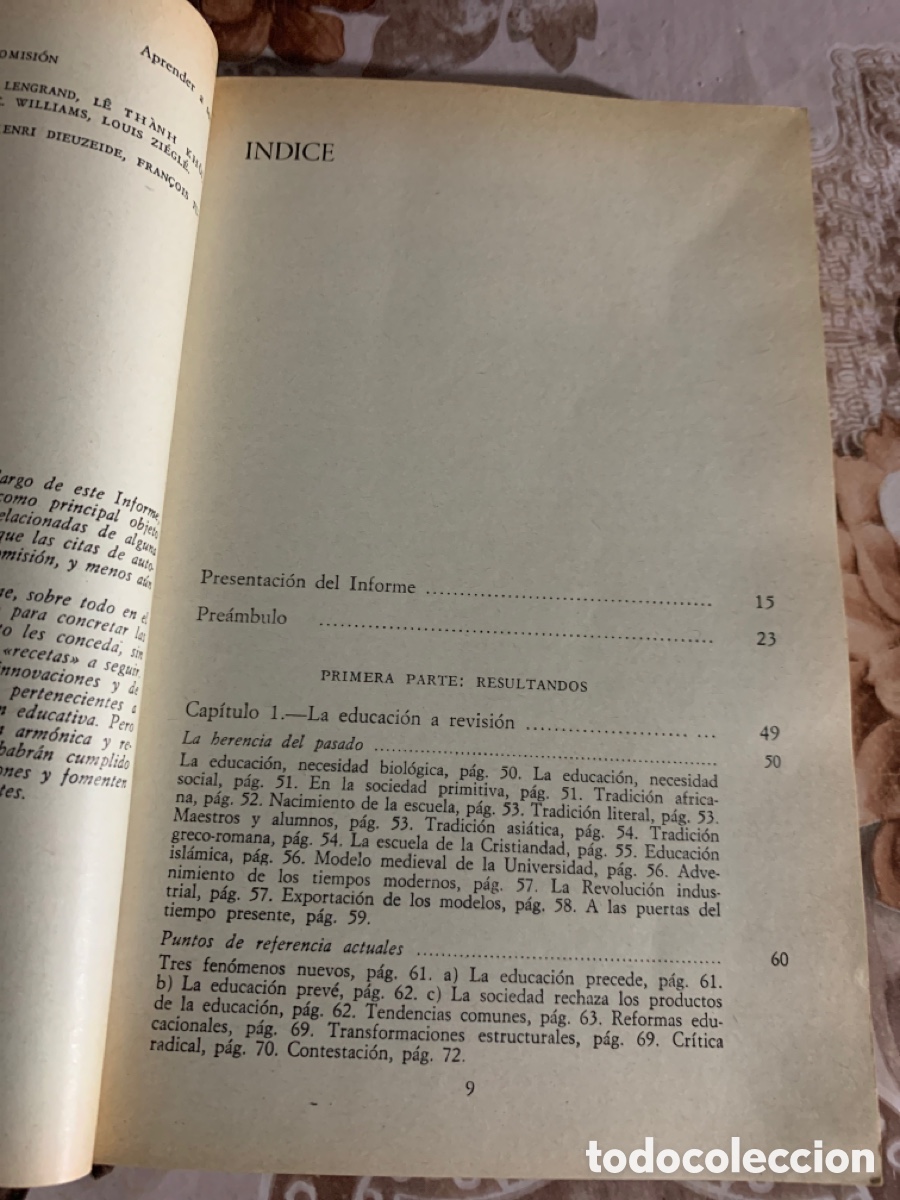 Libros de segunda mano: Aprender a ser. La educaci&oacute;n del futuro. AA. VV. - Foto 5