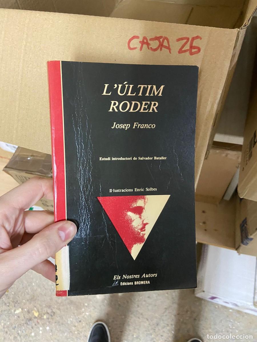 Libros de segunda mano: Caja26 libro de biblioteca L'ULTIM RODER, JOSEP FRANCO