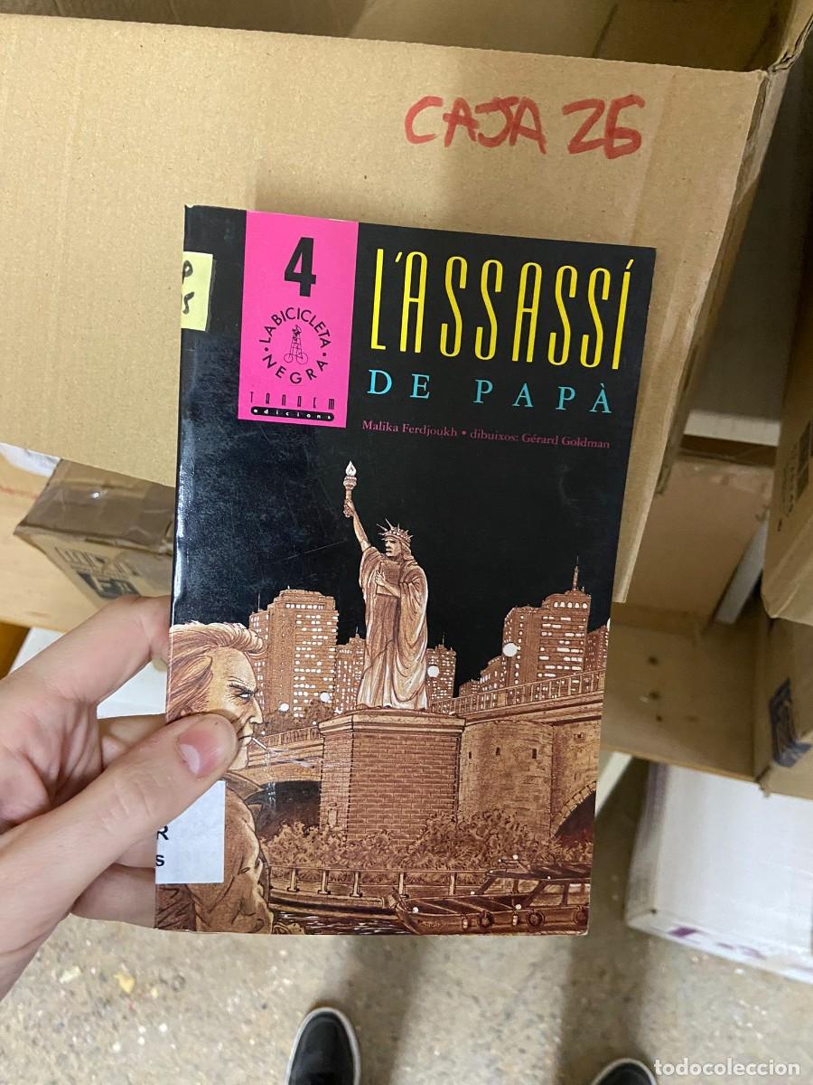 Libros de segunda mano: Caja26 libro de biblioteca L'ASSASSI DE PAPA