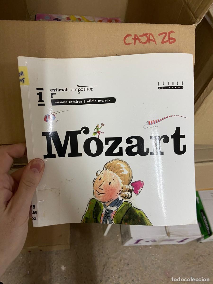 Libros de segunda mano: Caja26 libro de biblioteca MOZART, SUSANA RAMIREZ, ALICIA MERELO, ESTIMAT COMPOSITOR