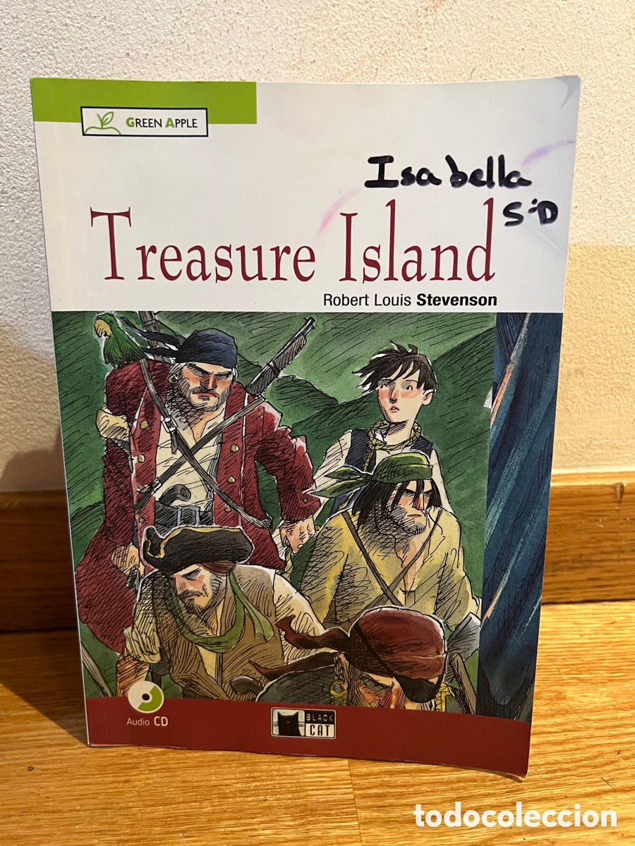 Libros de segunda mano: Treasure Island Robert Louis Stevenson - Foto 1