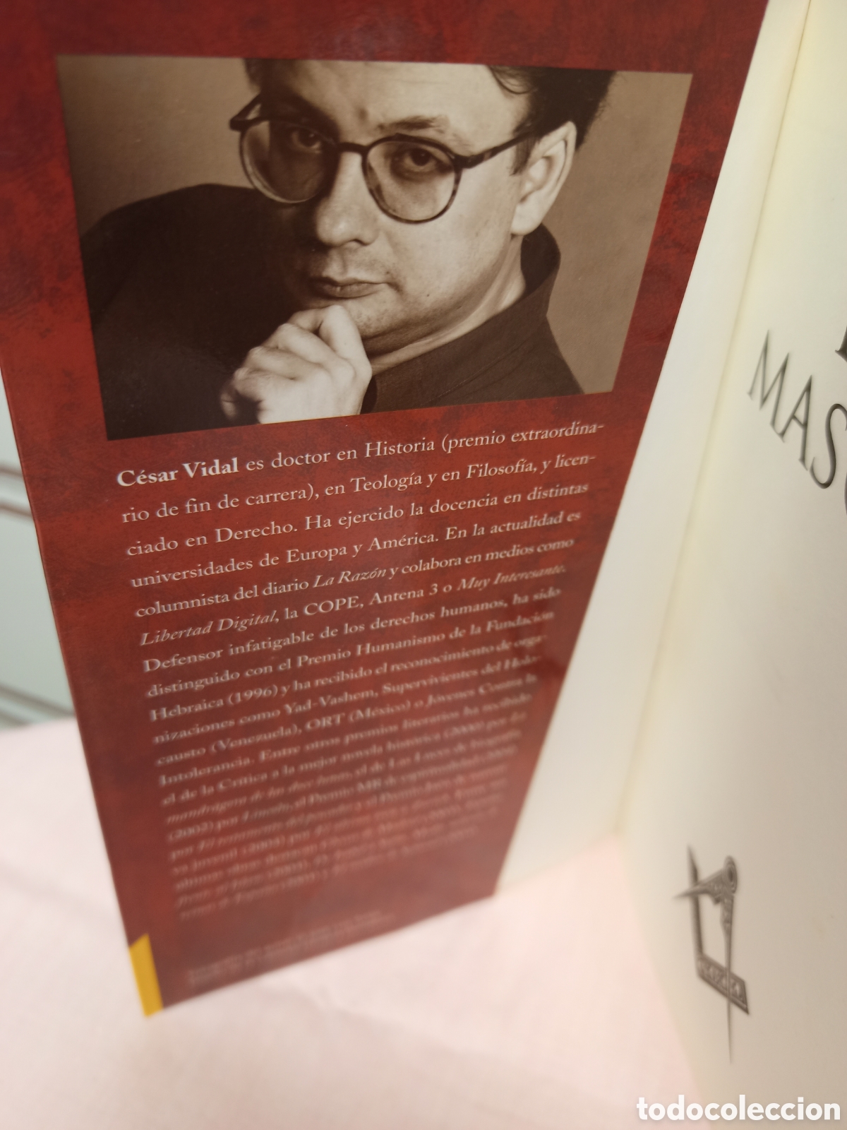 Libros de segunda mano: Libro Los Masones por C&egrave;sar Vidal. A&ntilde;o 2005 - Foto 3