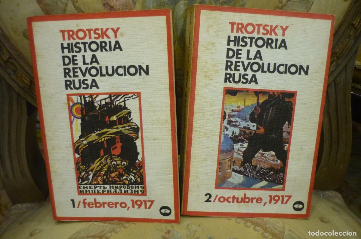 Libros de segunda mano: TROTSKY: HISTORIA DE LA REVOLUCI&Oacute;N RUSA. DOS TOMOS. COMPLETO. ZERO 1973. - Foto 1