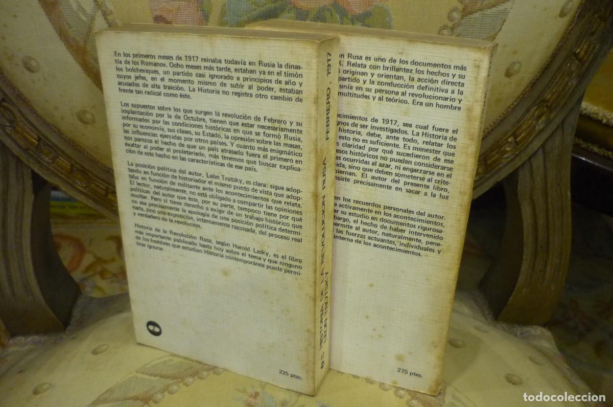 Libros de segunda mano: TROTSKY: HISTORIA DE LA REVOLUCI&Oacute;N RUSA. DOS TOMOS. COMPLETO. ZERO 1973. - Foto 2
