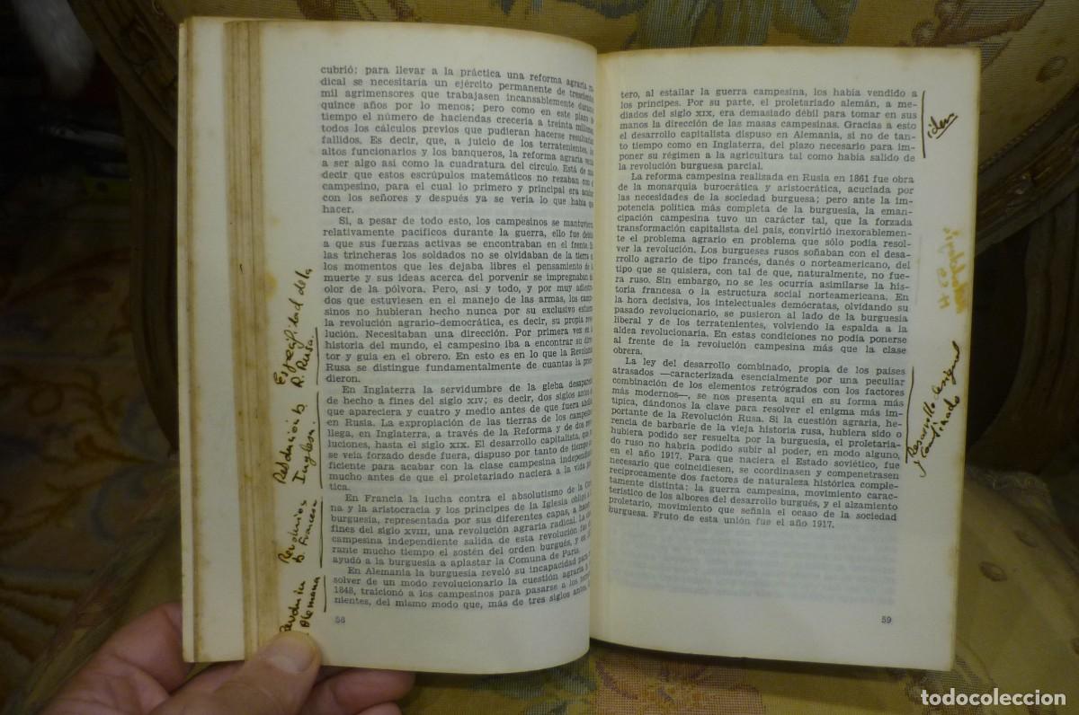 Libros de segunda mano: TROTSKY: HISTORIA DE LA REVOLUCI&Oacute;N RUSA. DOS TOMOS. COMPLETO. ZERO 1973. - Foto 9