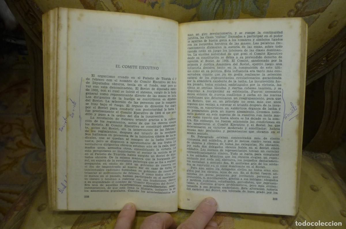 Libros de segunda mano: TROTSKY: HISTORIA DE LA REVOLUCI&Oacute;N RUSA. DOS TOMOS. COMPLETO. ZERO 1973. - Foto 10