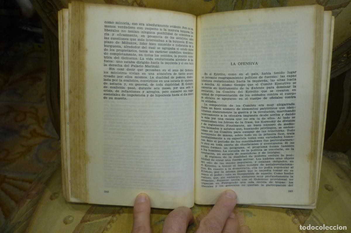 Libros de segunda mano: TROTSKY: HISTORIA DE LA REVOLUCI&Oacute;N RUSA. DOS TOMOS. COMPLETO. ZERO 1973. - Foto 11