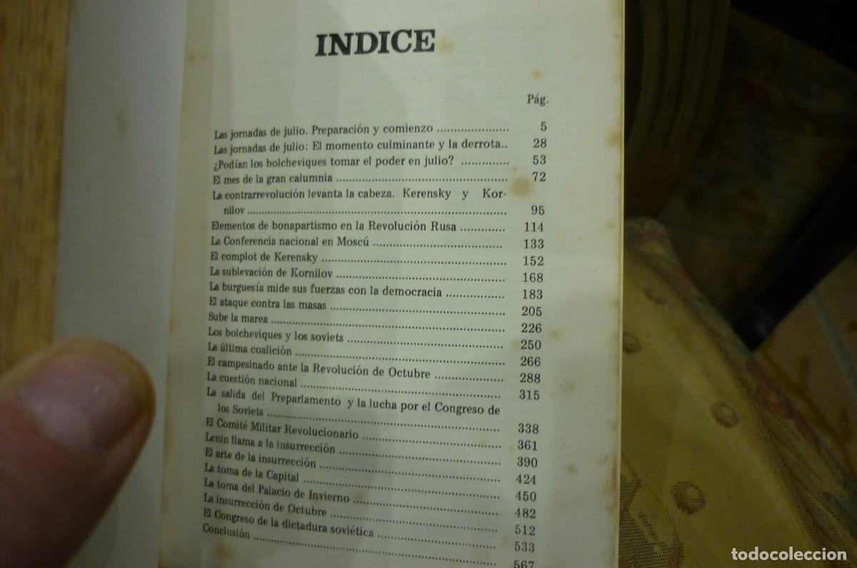 Libros de segunda mano: TROTSKY: HISTORIA DE LA REVOLUCI&Oacute;N RUSA. DOS TOMOS. COMPLETO. ZERO 1973. - Foto 18