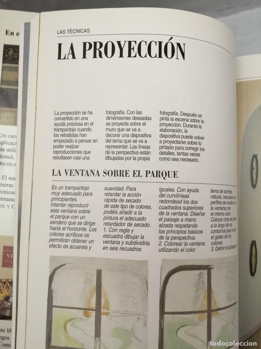Libros de segunda mano: MANUAL DE DECORACI&Oacute;N CON TRAMPANTOJO F&Aacute;CIL (PRIMERA EDICI&Oacute;N) - Foto 12