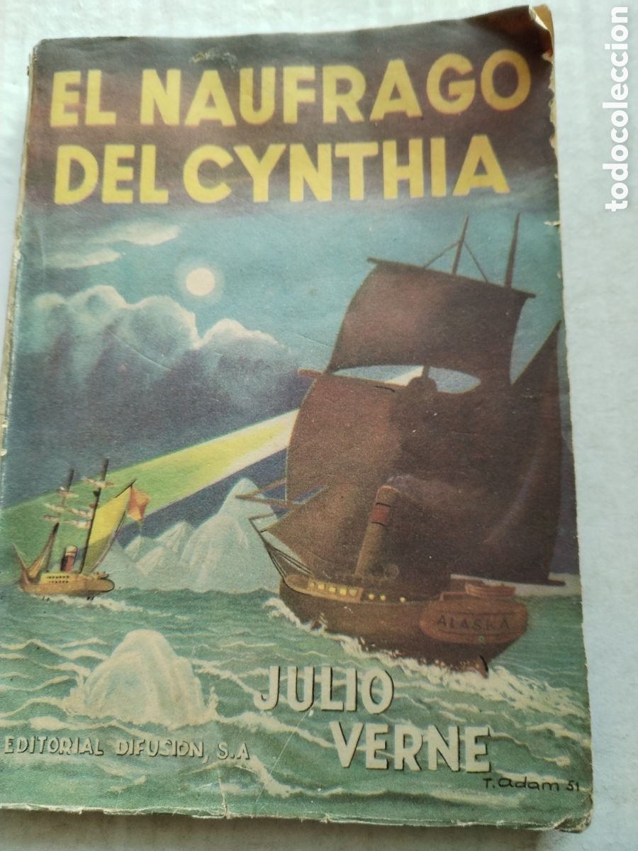 Libros de segunda mano: EL N&Aacute;UFRAGIO DEL CYNTIA/JULIO VERNE