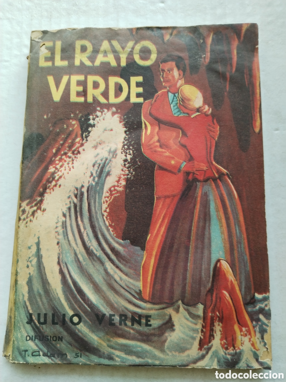 Libros de segunda mano: EL RAYO VERDE/JULIO VERNE - Foto 1