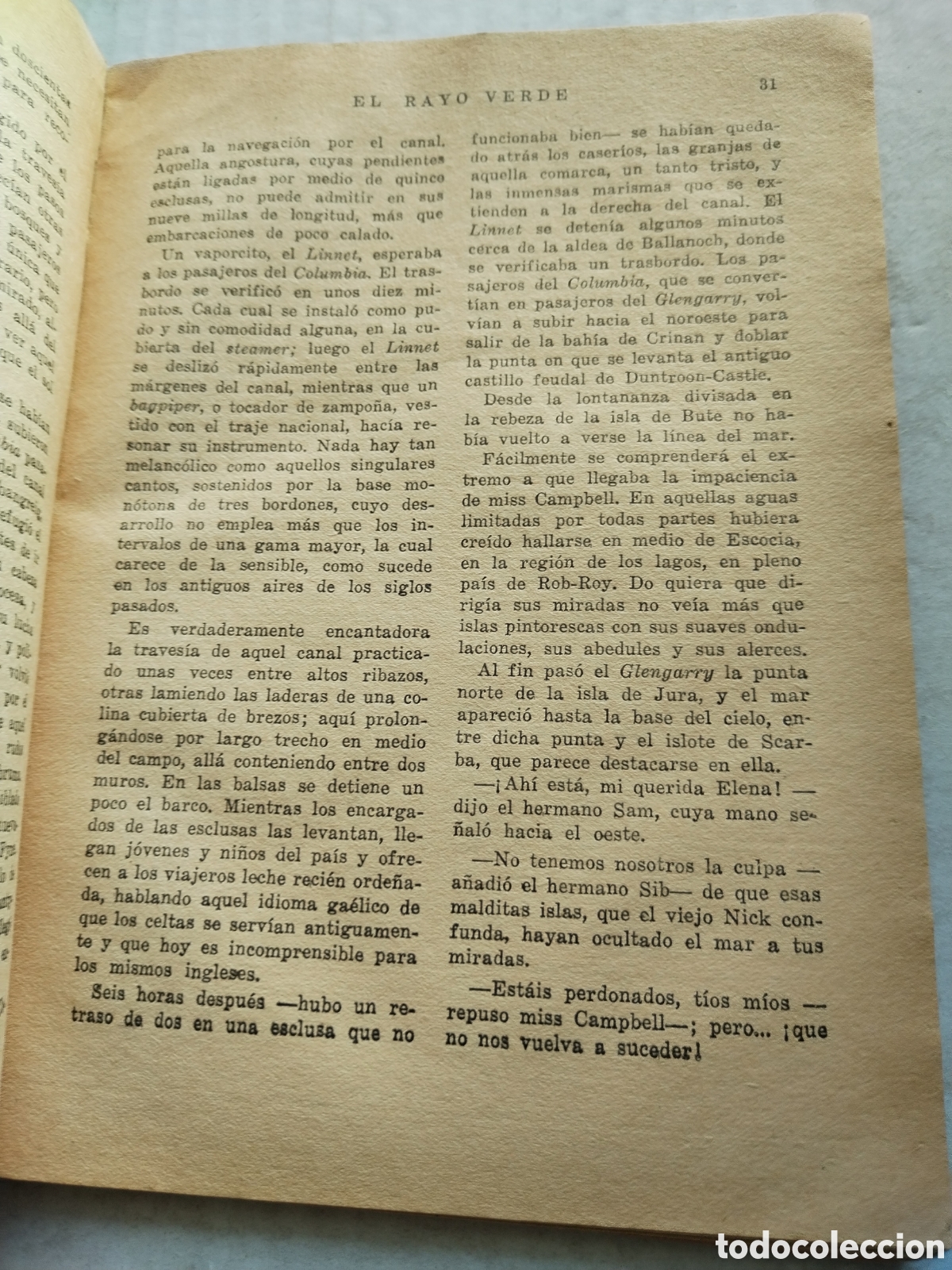 Libros de segunda mano: EL RAYO VERDE/JULIO VERNE - Foto 3