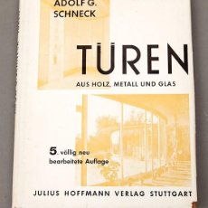 Libros de segunda mano: ADOLF G. SCHNECK: FENSTER - TÜREN - DOS LIBROS. Lote 381884879