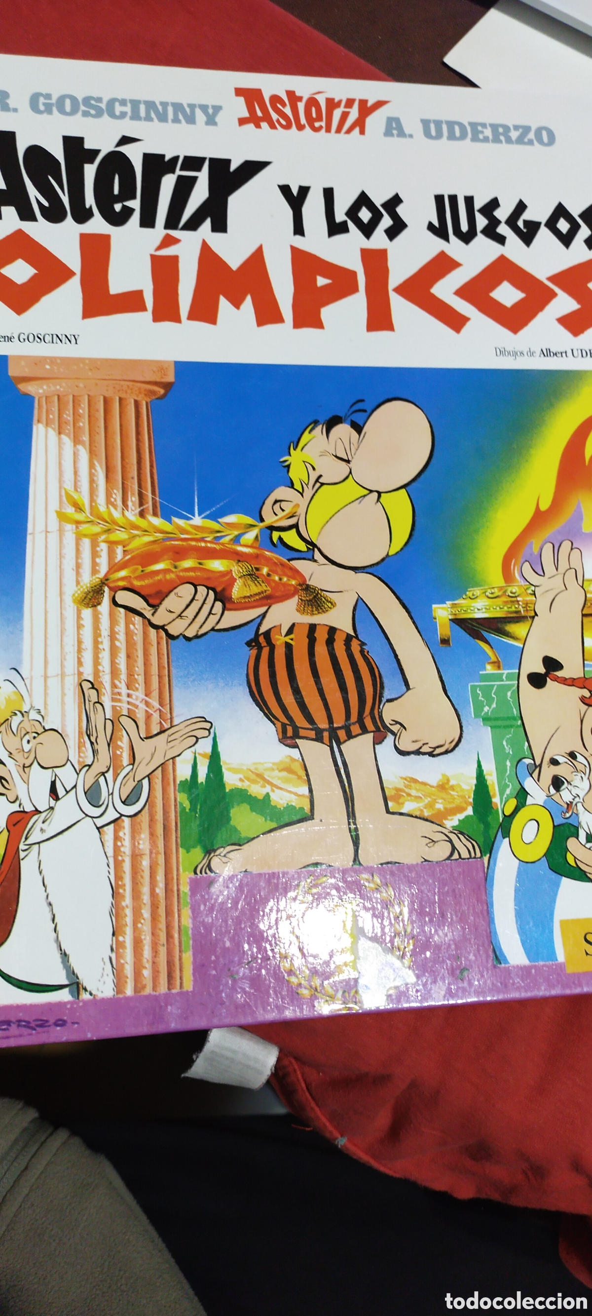 Libros de segunda mano: Ast&eacute;rix y los juegos Ol&iacute;mpicos Salvat - Foto 1