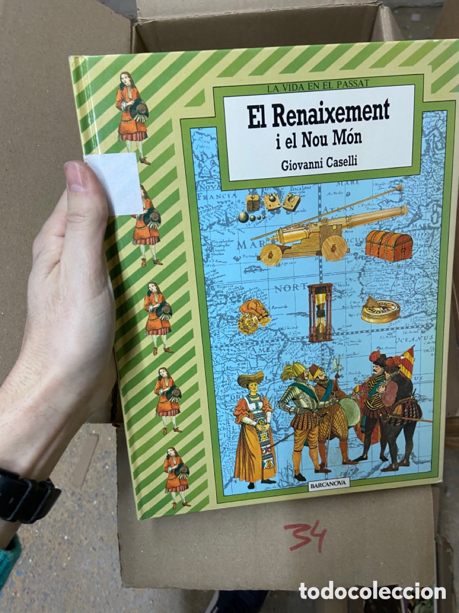 Libros de segunda mano: Caja34 El Renaixement i el Nou Mon Giovanni Caselli - Foto 1