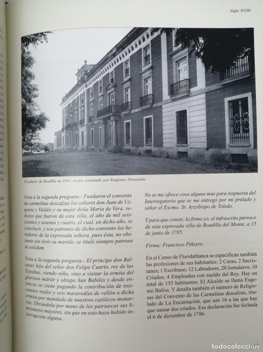 Libros de segunda mano: BOADILLA DEL MONTE. HISTORIA Y TESTIMONIOS (PRIMERA EDICI&Oacute;N, TAPA DURA) - Foto 11