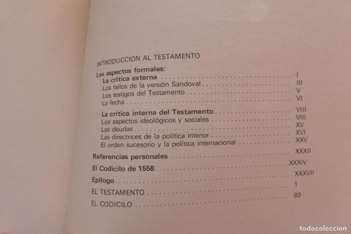 Libros de segunda mano: Testamentos de los Reyes de la casa de Austria. (5 vols.) Ed. facs&iacute;mil - Foto 2