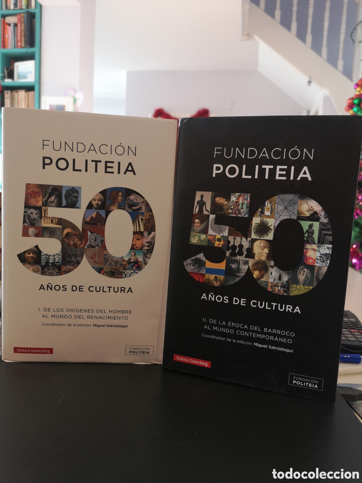 Libri di seconda mano: 50 a&ntilde;os de cultura. Vol&uacute;menes I y II. Fundaci&oacute;n politeia.