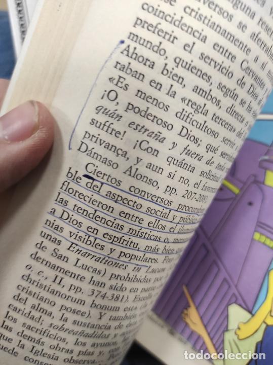 Libros de segunda mano: Americo Castro. Cervantes y los casticismos espa&ntilde;oles. - Foto 2