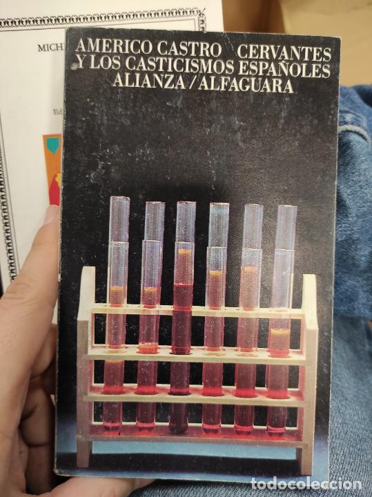 Libros de segunda mano: Americo Castro. Cervantes y los casticismos espa&ntilde;oles. - Foto 1